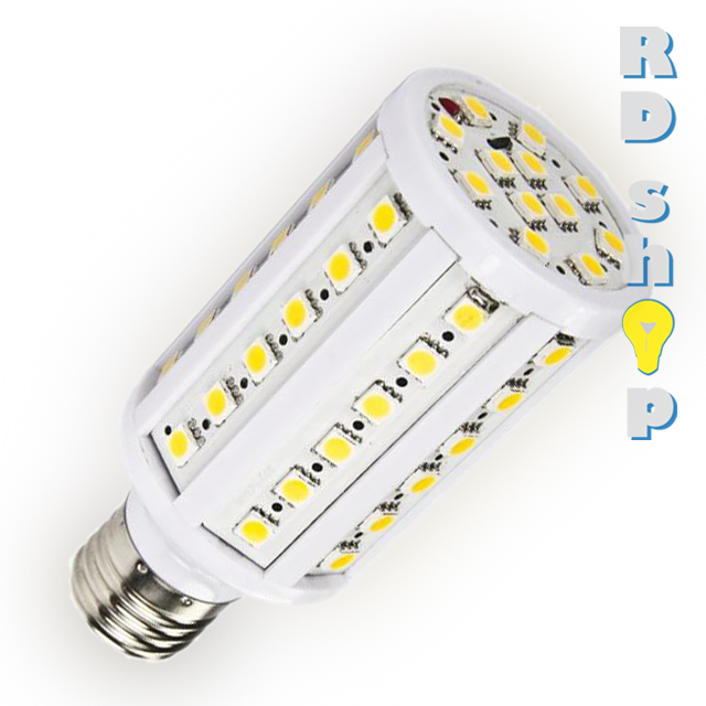 Žárovka LED CORN E27 230V 12W studená bílá