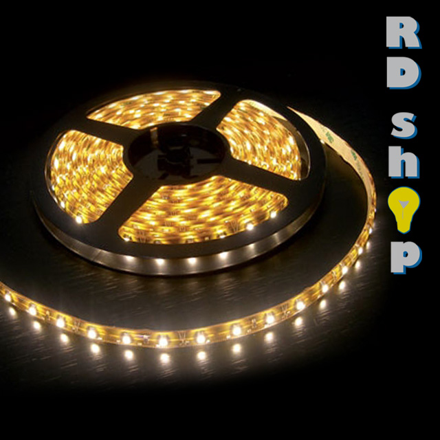 LED pásek 5050 60 LED/m vodotěsná IP68 12V 14,4W teplá bílá 5cm