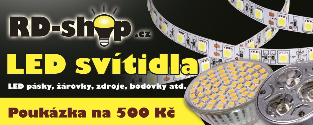 Dárkový poukaz v hodnotě 500 Kč