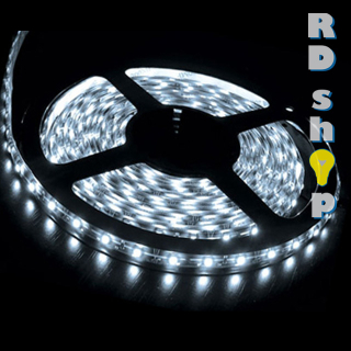 LED pásek 5050 60 LED/m voděodolná 12V 14,4W studená bílá 5cm